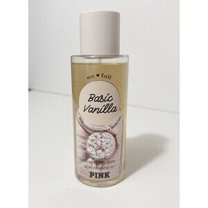Victoria Secret Pink Basic Vanilla Body Mist 8.4fl oz Marshmallow & Warm Chai
